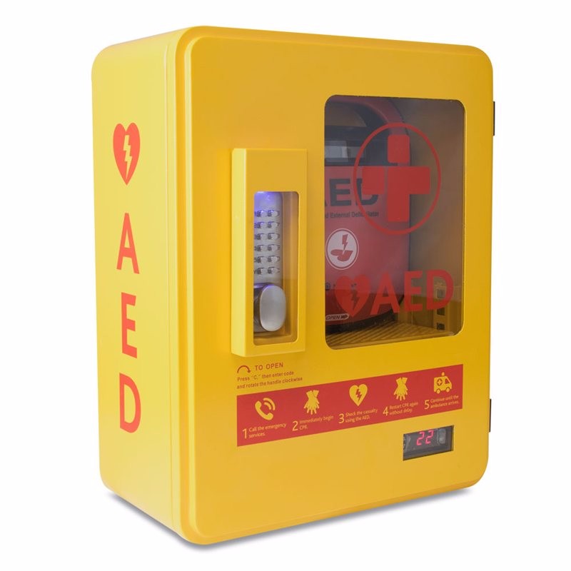 Reliance Medical Heated Outdoor Metal AED (defibrillator) Wall